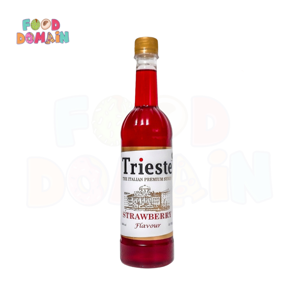 Trieste Syrup Strawberry - Sirup Rasa Stroberi - 650ml