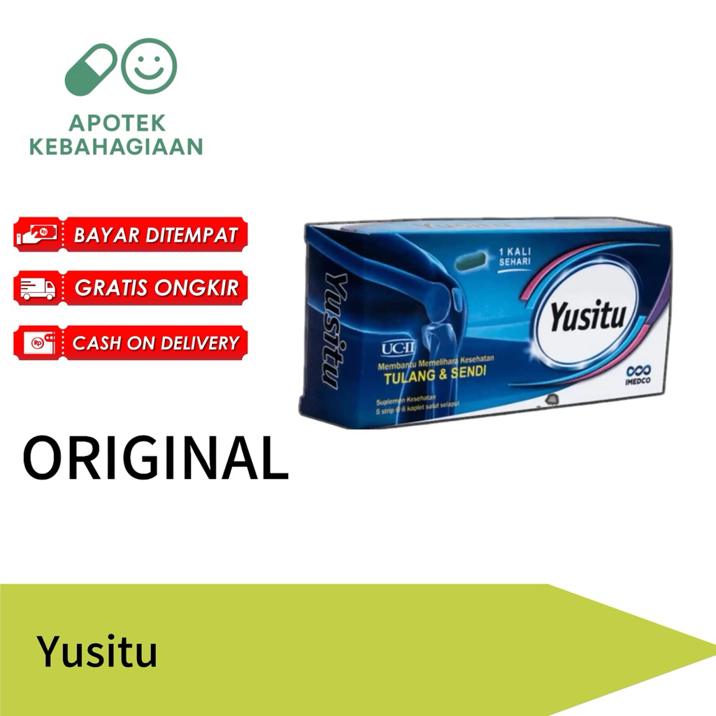 Yusitu Strip Isi 6 Tablet Vitamin Suplemen