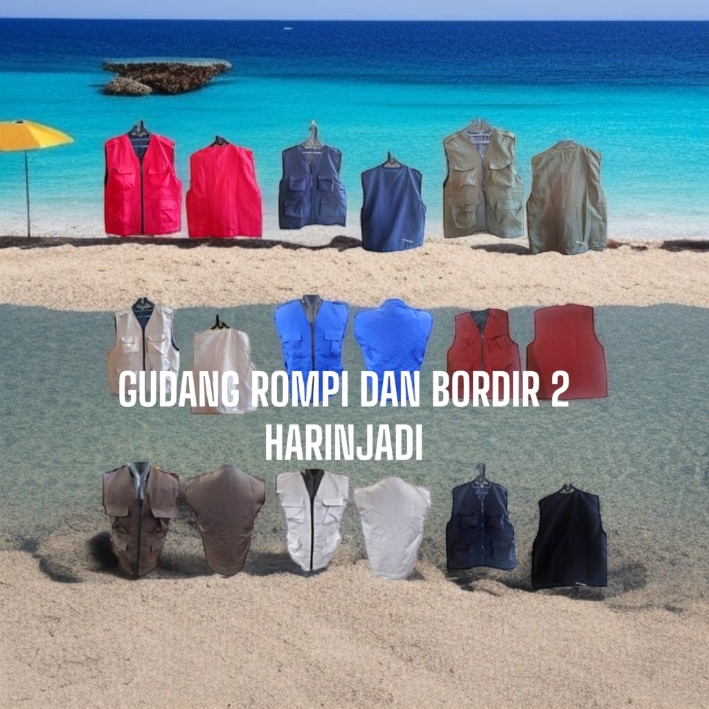 PROMO TERMURAH #TERLARIS# # GUDANG ROMPI DAN BORDIR#ROMPI LAZISNU# ROMPI PMI# ROMPI  PUSKESMAS#ROMPI