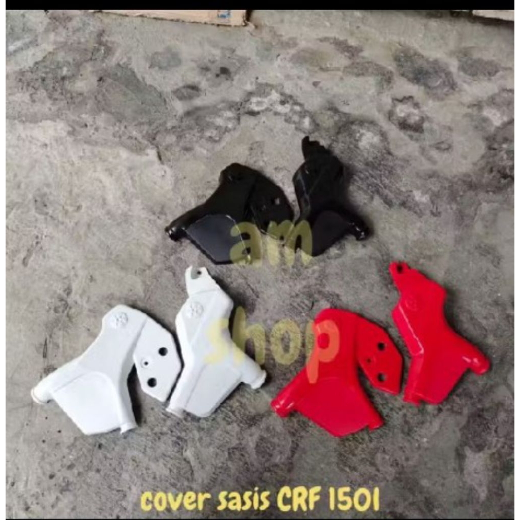 TUTUP SASIS CRF 150 L COVER SASIS CRF 150L PELINDUNG RANGKA CRF 150 L TRAIL SUPERMOTO