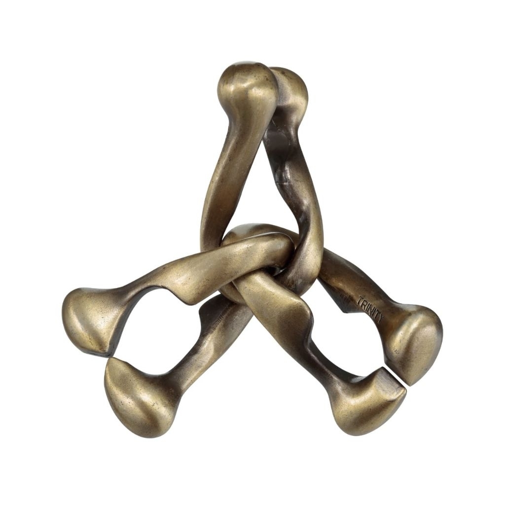 Huzzle Cast Trinity Level 6 3D Puzzle Hanayama