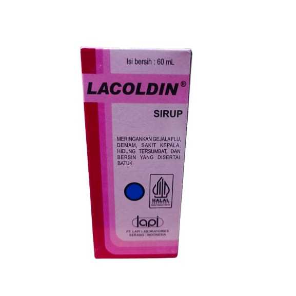 Lacoldin syrup atasi flu pilek batuk bersin bersin demam sakit kepala hidung tersumbat