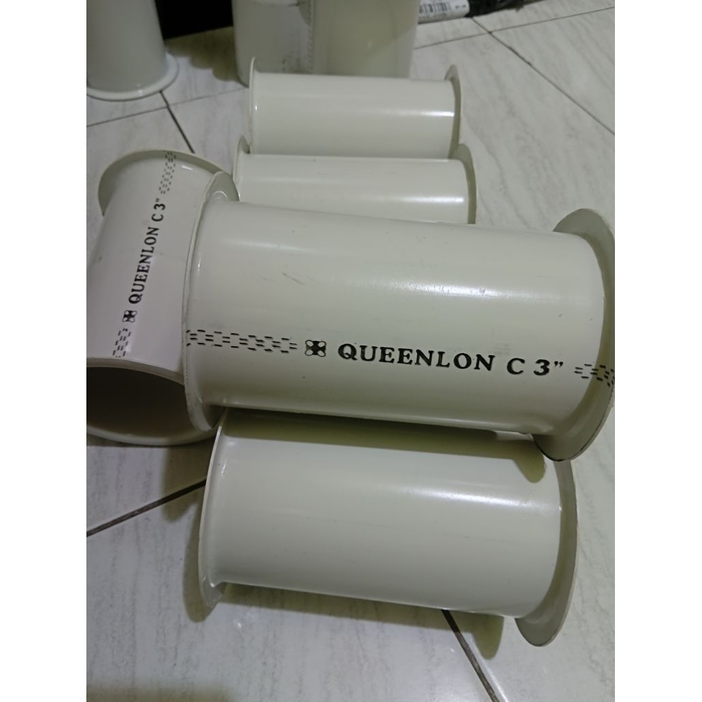 Gulungan benang layangan pipa 3 inch tinggi 16 cm