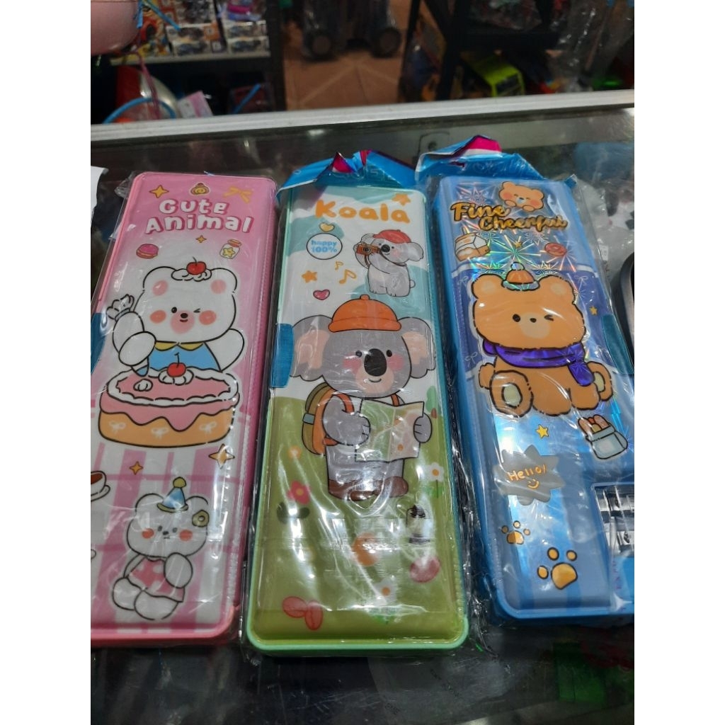 Kotak Pensil Anak Ada peraut
