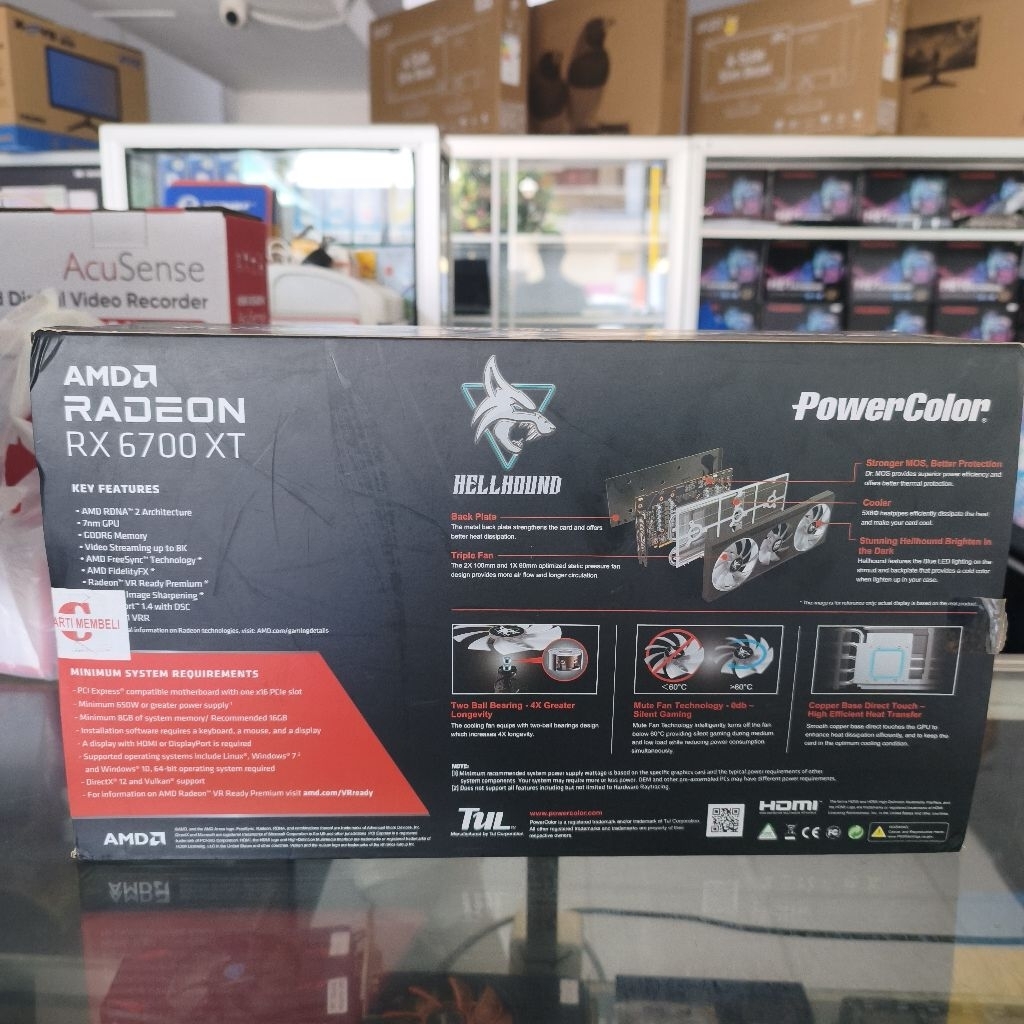 RX 6700XT 12GB NORMAL JAYA