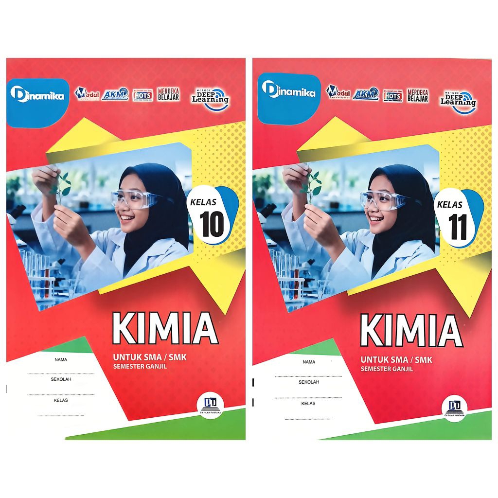 BUKU LKS SMA SMK KIMIA KELAS 10 11 SEMESTER 1 GANJIL TA 26/27 KURIKULUM MERDEKA | DINAMIKA