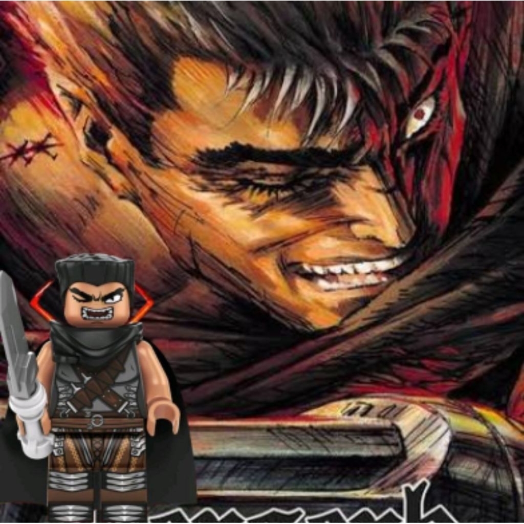 figur guts berserk figur berserk vintage manga version