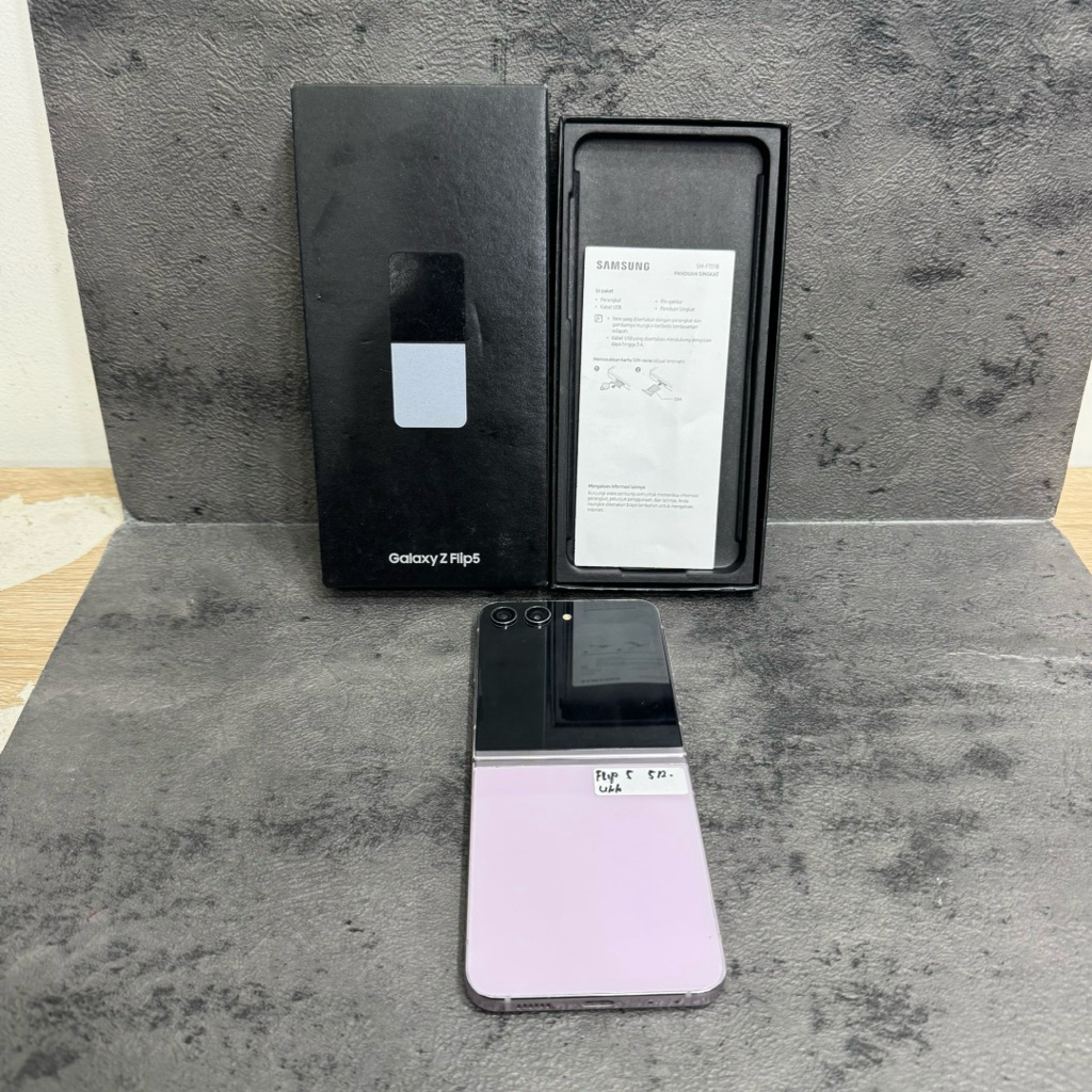 Samsung Galaxy Z Flip 5 8/512gb Fullset Second Garans Resmi
