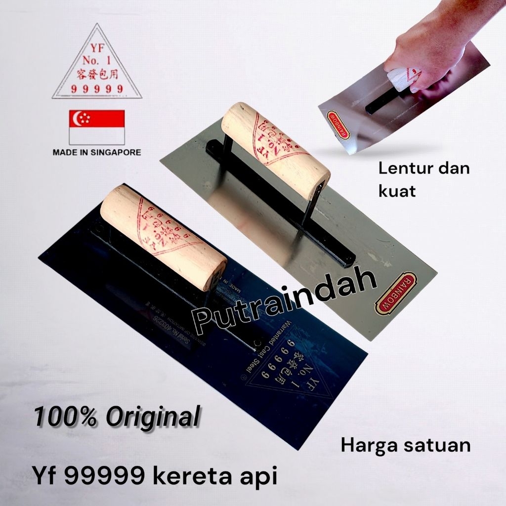 99Rainbow original kape alat tukang plester semen Roskam skim acian raskam plamir tembok 99 kereta a