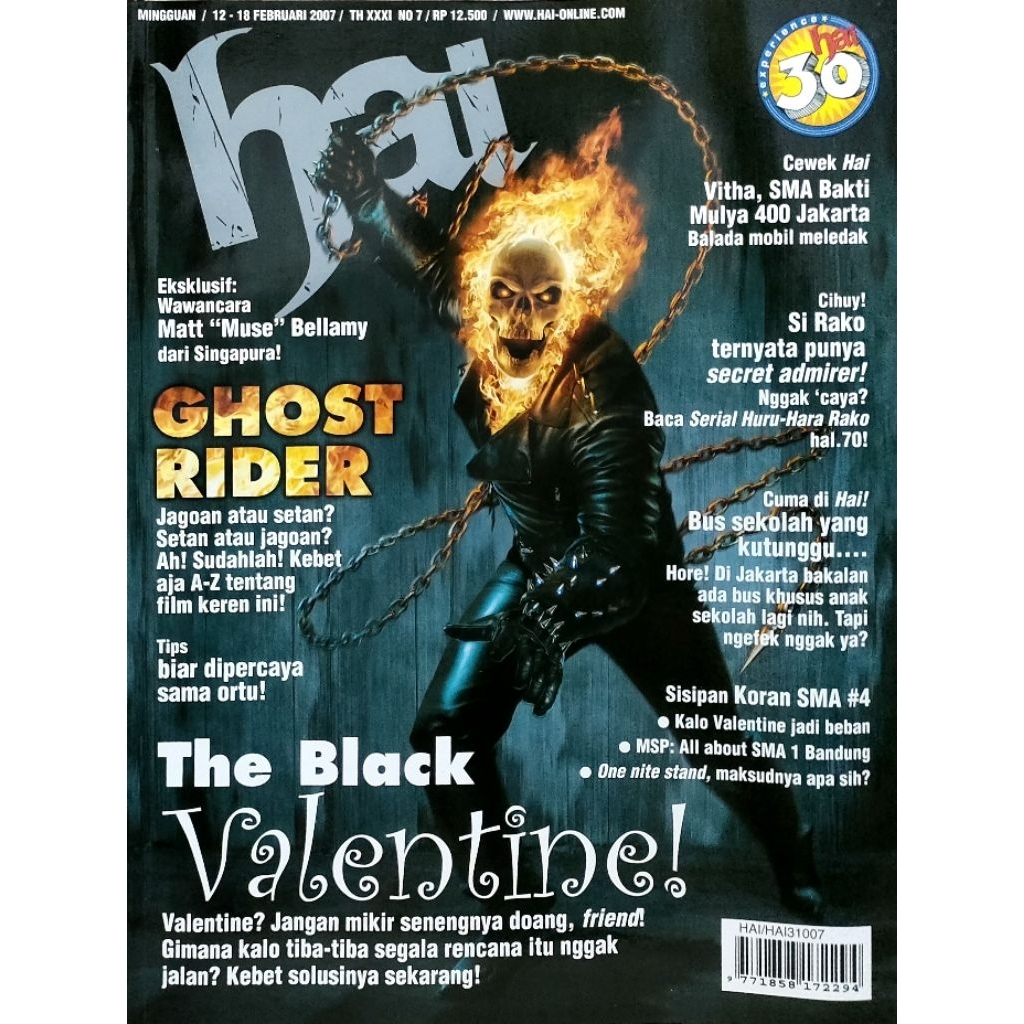 Majalah Hai Edisi 12-18 Februari 2007