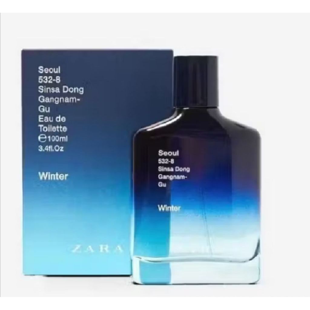 Parfum Original Zara Seoul Winter 100ml parfum pria