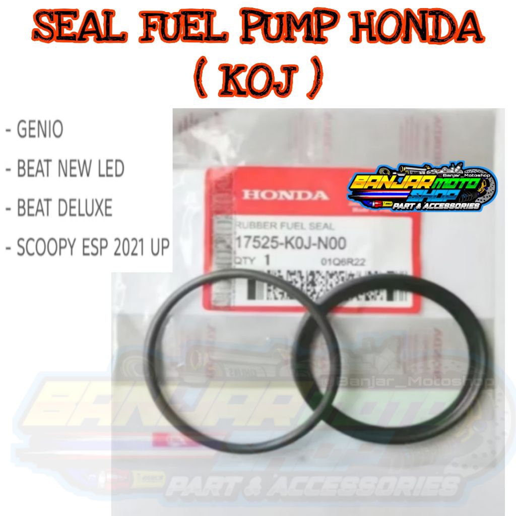 (KOJ) SEAL FUEL PUMP SCOOPY GENIO BEAT NEW BEAT DELUXE / SEAL FUEL PUMP TANGKI / SEAL POMPA BENSIN