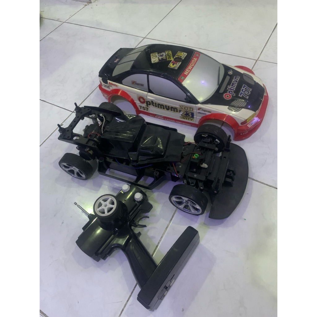 Bahan RC 1:10 Kit QD + Body BMW + Remote 4Omhz