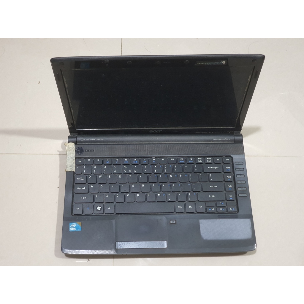 Acer Aspire 4740 Intel Core i3 - Kondisi Mati Total (Matot)