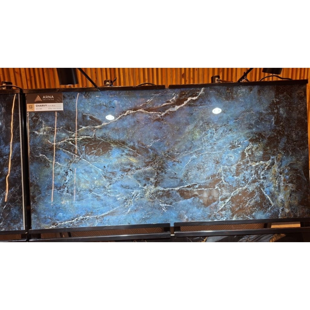 granit arna 60x120 hitam glazed plolish mengkilap