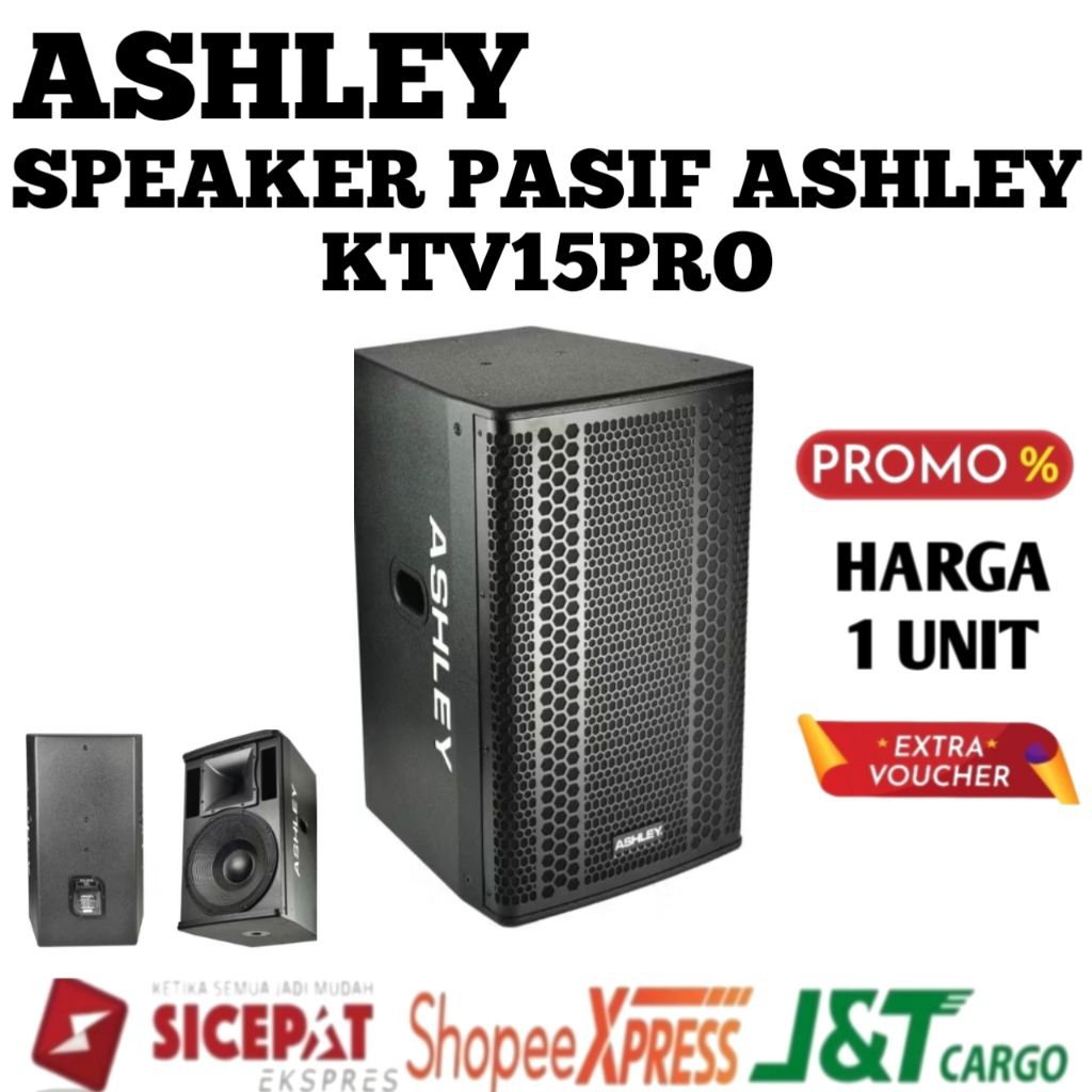 Speaker Pasif Ashley Ktv15pro Original Speaker 15inch Ashley ktv15pro
