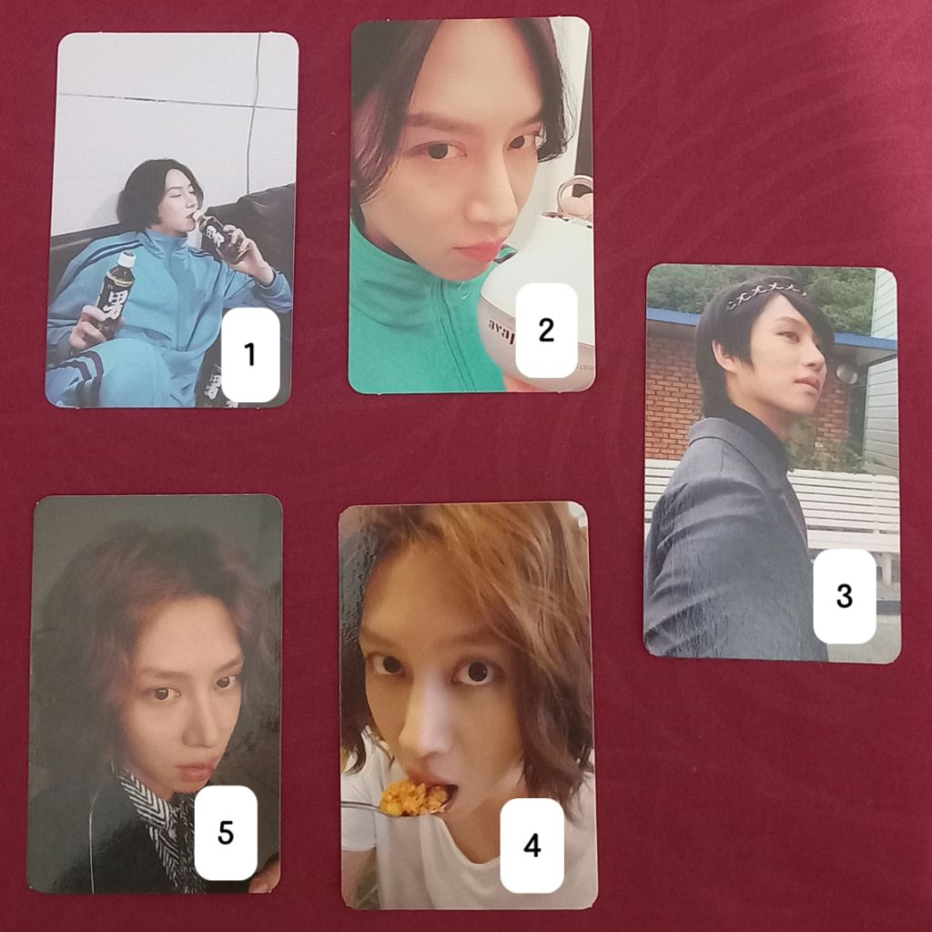 [OFFICIAL PHOTOCARD] SUPER JUNIOR | KIM HEECHUL