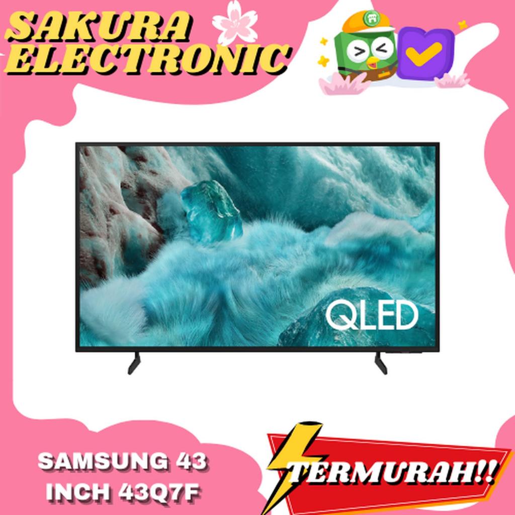 SAMSUNG 43 INCH QLED 43Q7F SMART TV VISION AI 4K QA43Q7FAAKXXD (2025) | TV SAMSUNG QLED 43 INCI
