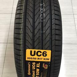 CONTINENTAL UC6 SIZE 205/50 R17 - BAN MOBIL FREED, MINI COOPER