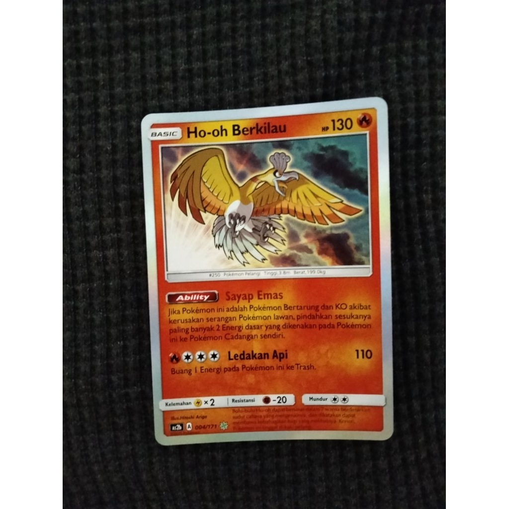 Ho-oh Berkilau / Shining || TCG POKEMON INDONESIA