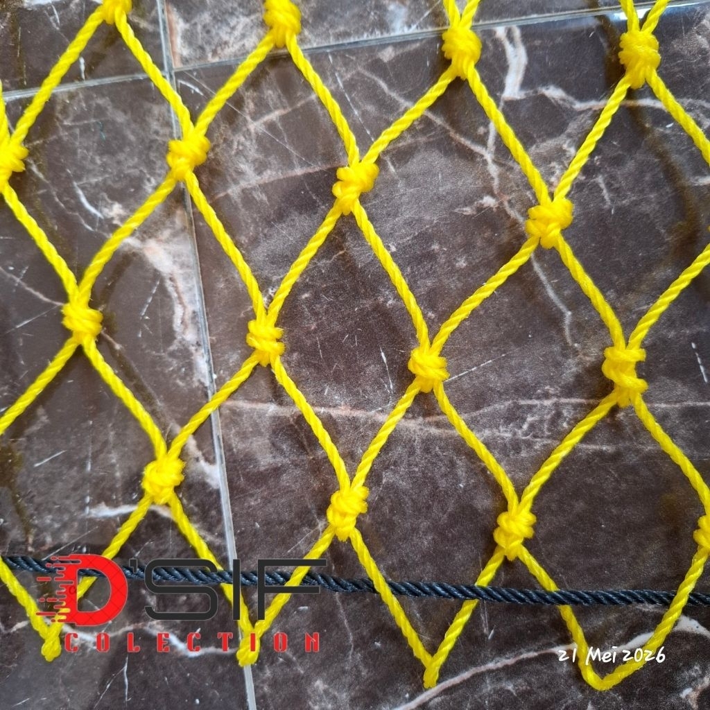 jaring pengaman playgroun mandi bola trampolin wahana bermain anak