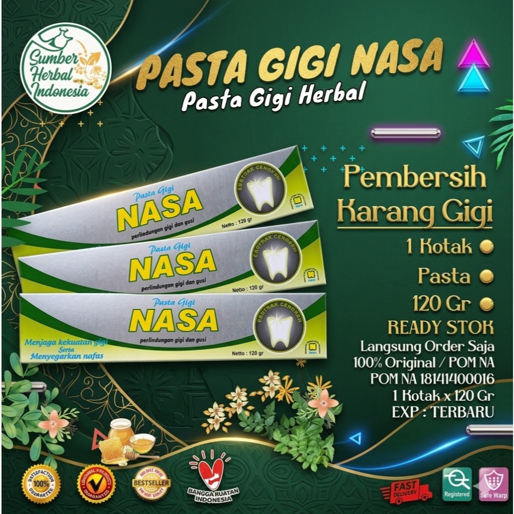 Pasta Gigi Nasa / Pasta Gigi / Odol Nasa