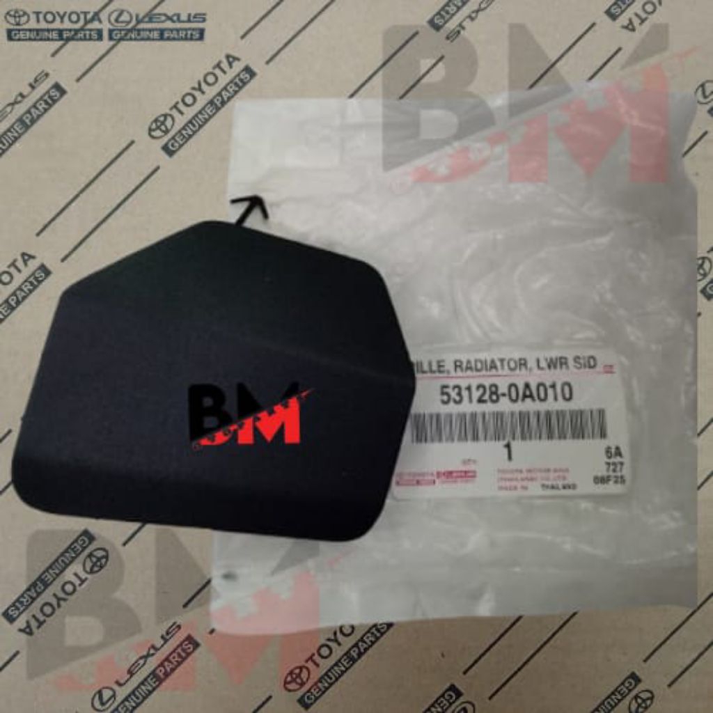 Tutup Derek Depan/Tutup Grill Radiator Bawah Kiri Corolla Cross Original 53128-0A010