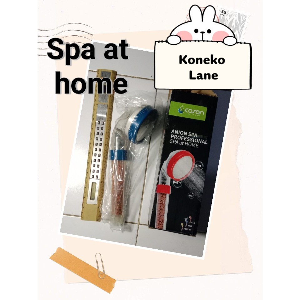 Cosan Head shower -Anion Spa Professional spa at home