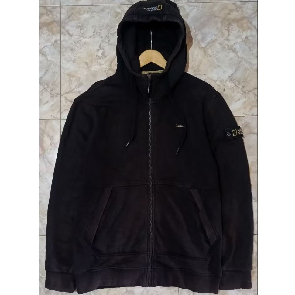 zh natgeo, Zipper hoodie national geographic, zh national geographic patch, national geographic patc