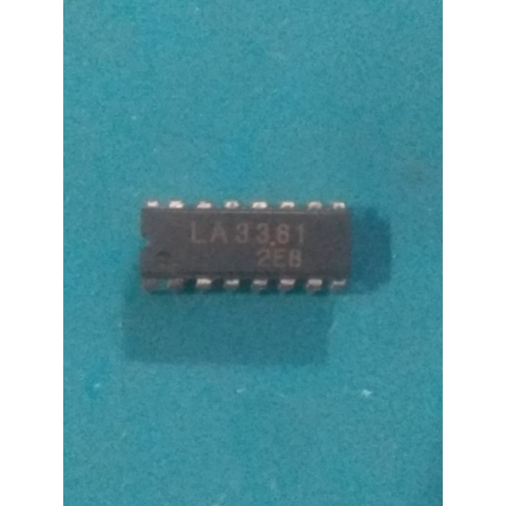 LA3361, PLL FM multiplex stereo demodulator