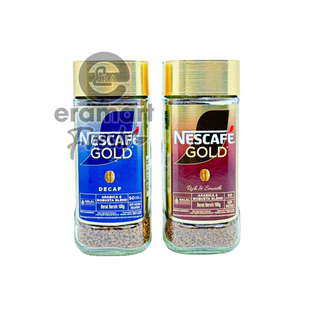 NESCAFE GOLD JAR BOTOL KACA 100GR / ERAMART
