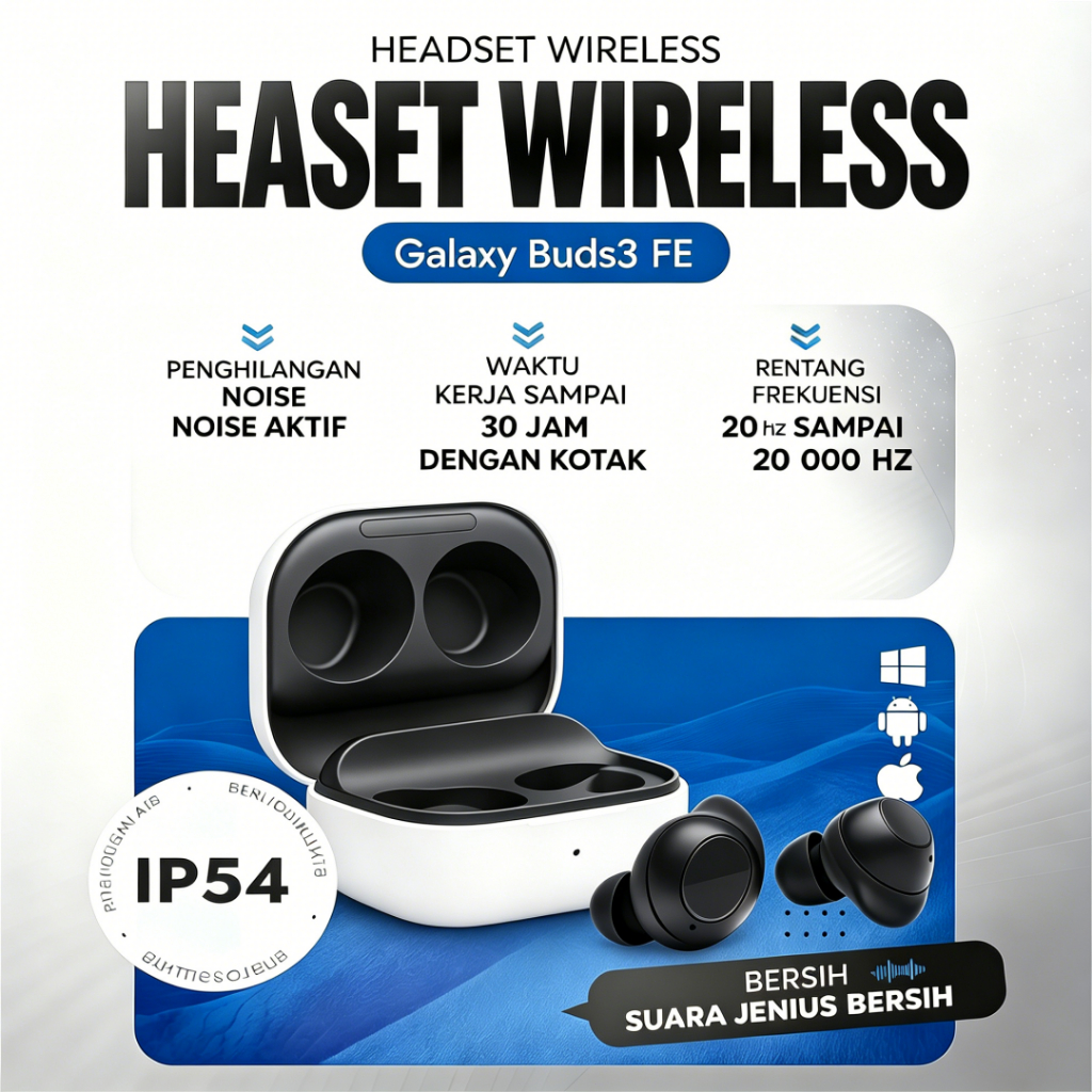 Samsung Galaxy Buds FE | Buds Core core Original/Bluetooth Earbuds Earphone In-Ear/Garansi Resmi 3Ta