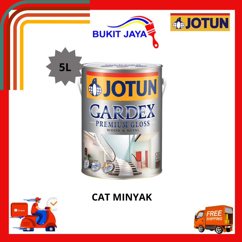 JOTUN GARDEX GLOSS CAT MINYAK 5L