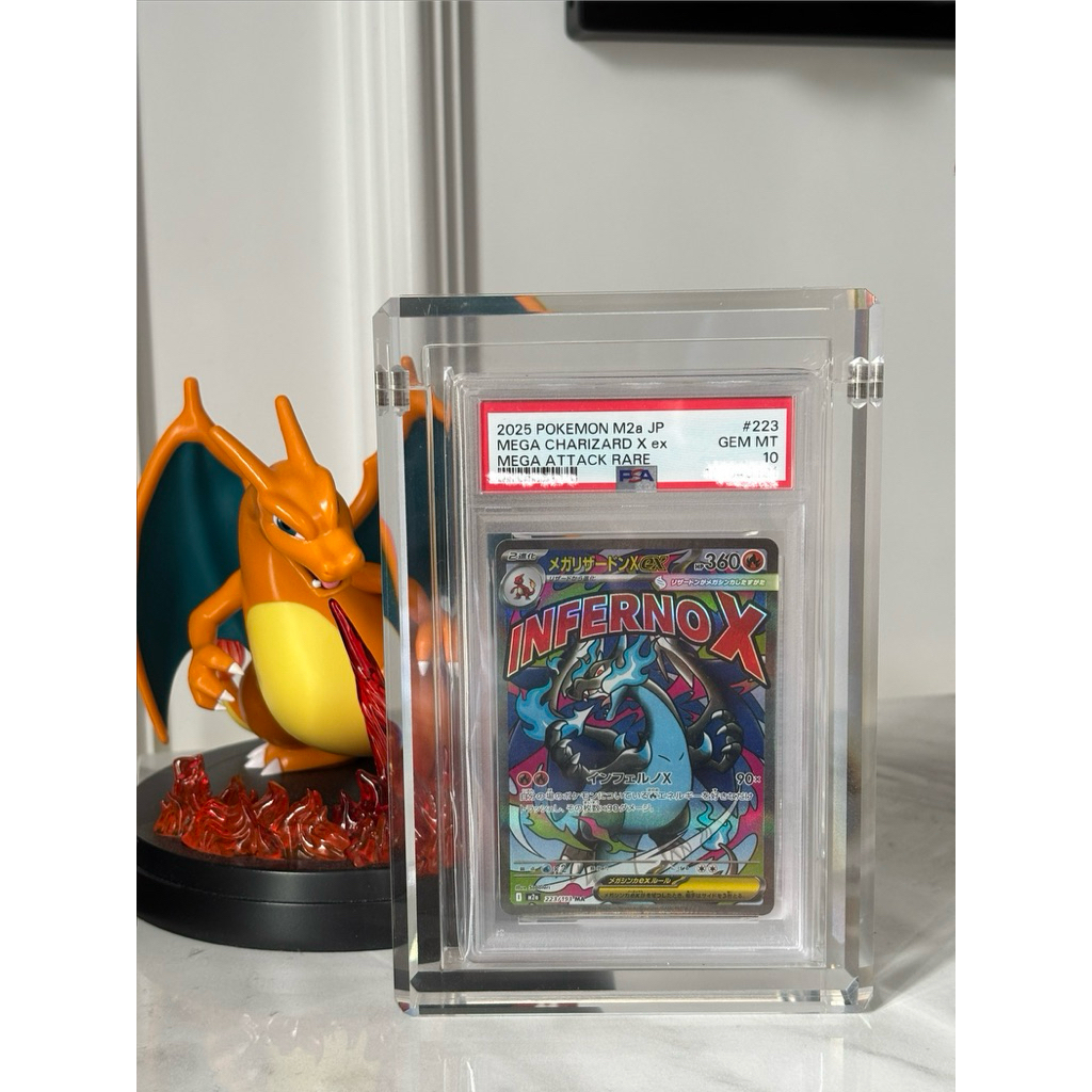 2025 Pokemon M2a JP Mega Charizard X ex MA Mega Attack Rare #223 PSA 10