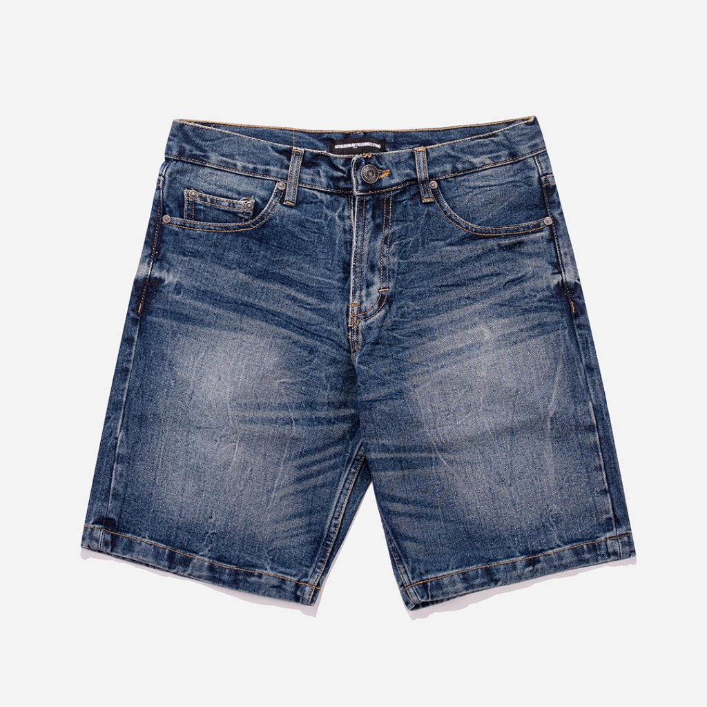 Warning Clothing - Denimes 2.57 Short Pants | Celana Denim Jeans Pendek Mid Blue