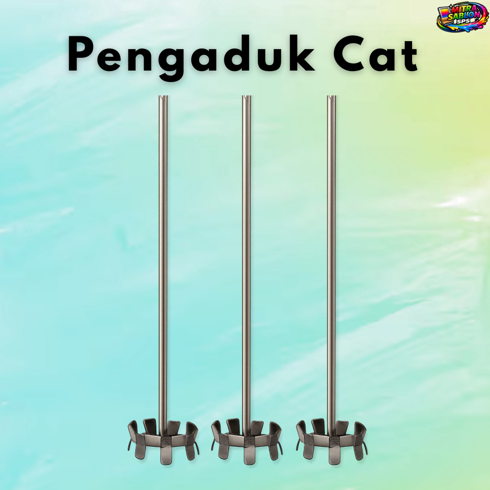 Mata Bor Pengaduk Cat Besi untuk Ember Besar / Mixer Cat Bor Manual