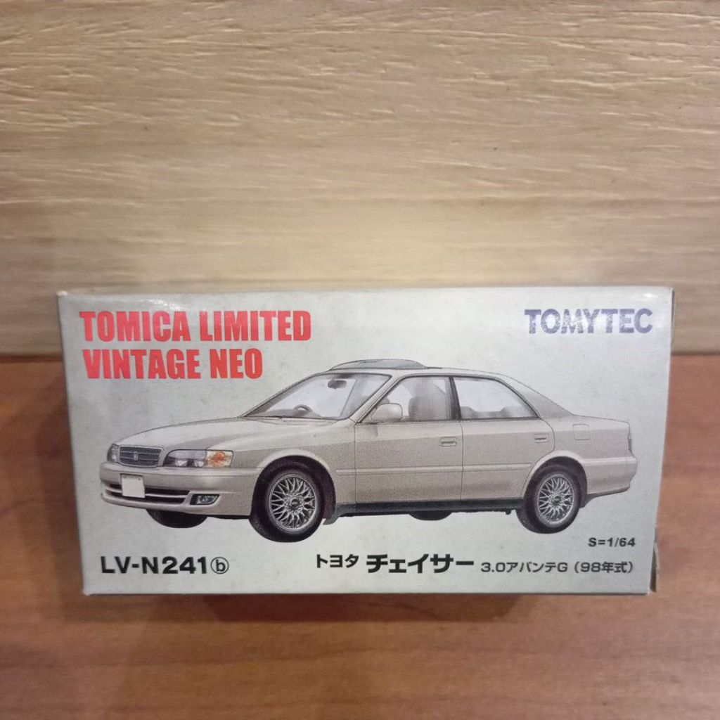 TOMICA LIMITED VINTAGE NEO LV-N241b TOYOTA CHASER 3.0 AVANTE G 1998