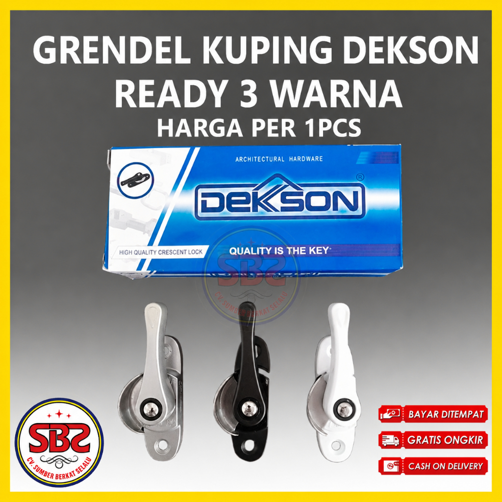 DEKSON Kunci Jendela Sliding Grendel Kuping Grendel Jendela Geser Grendel Jendela Sliding