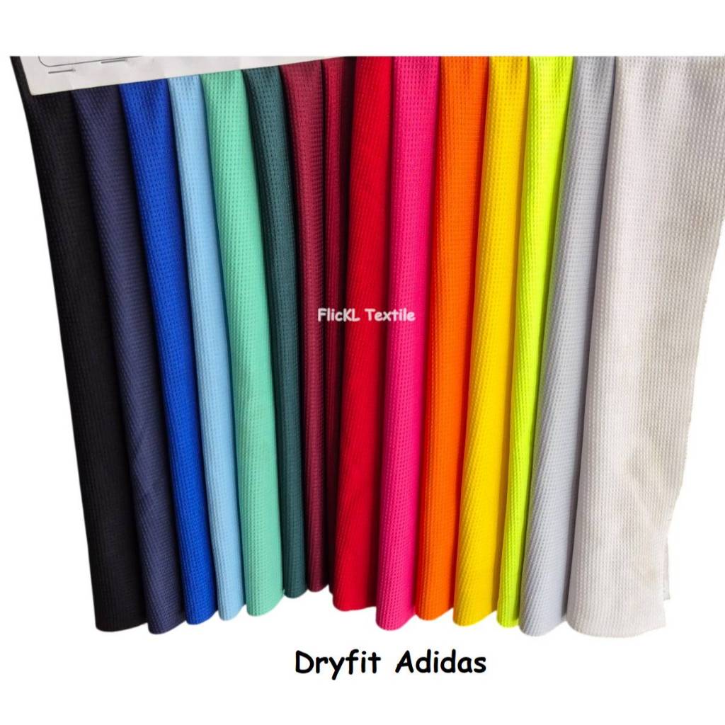 Bahan Kain Adidas Bahan Adidas Kain Dyfit Drifit Kilo