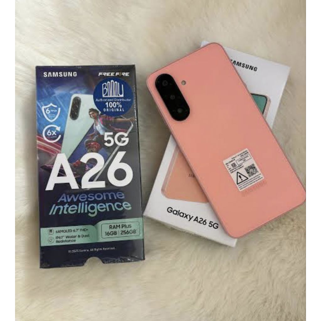 HP SAMSUNG GALAXY A26 5G 8+8/256GB GARANSI RESMI