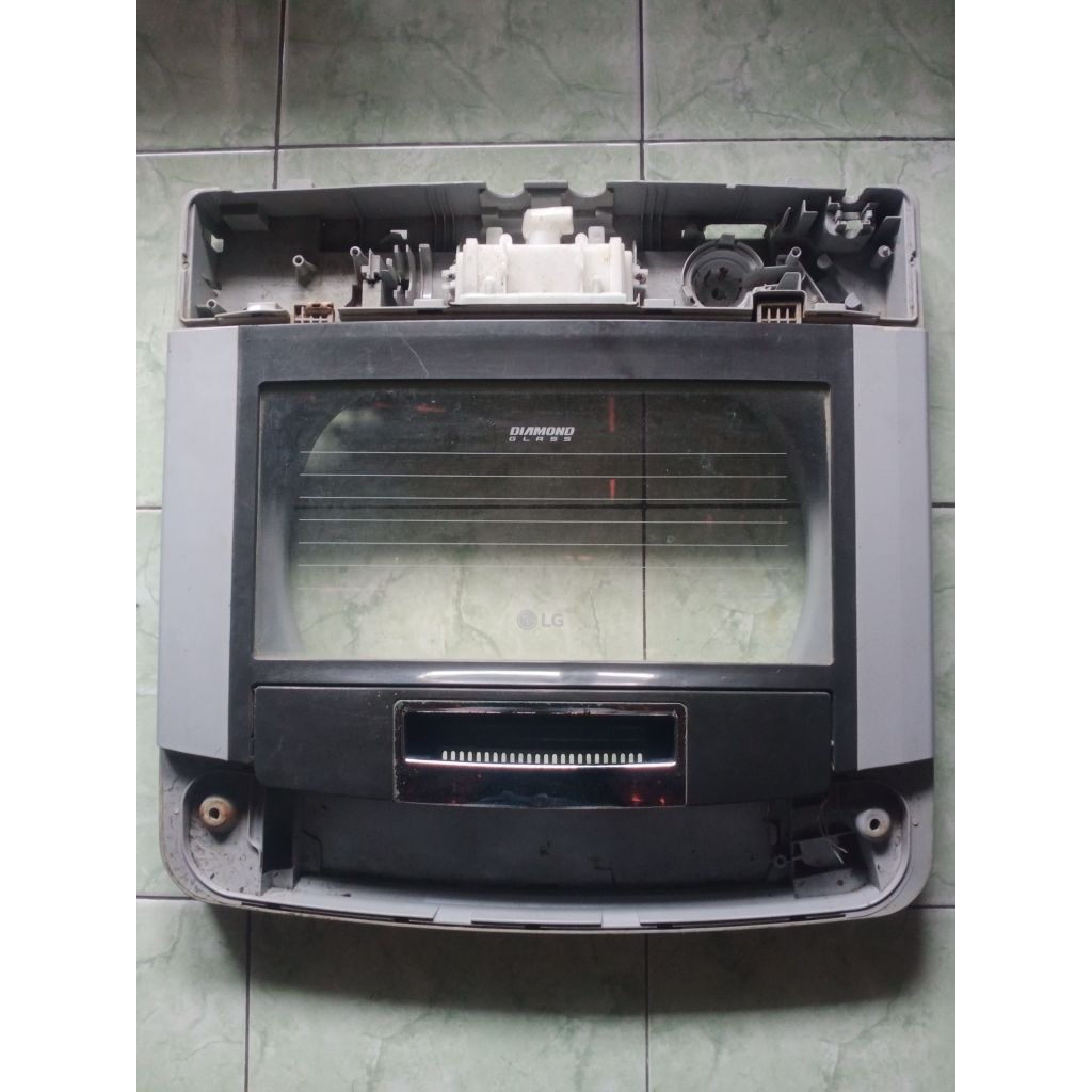 Cover mesin cuci LG smart inverter T2107vspm original copotan (bekas)