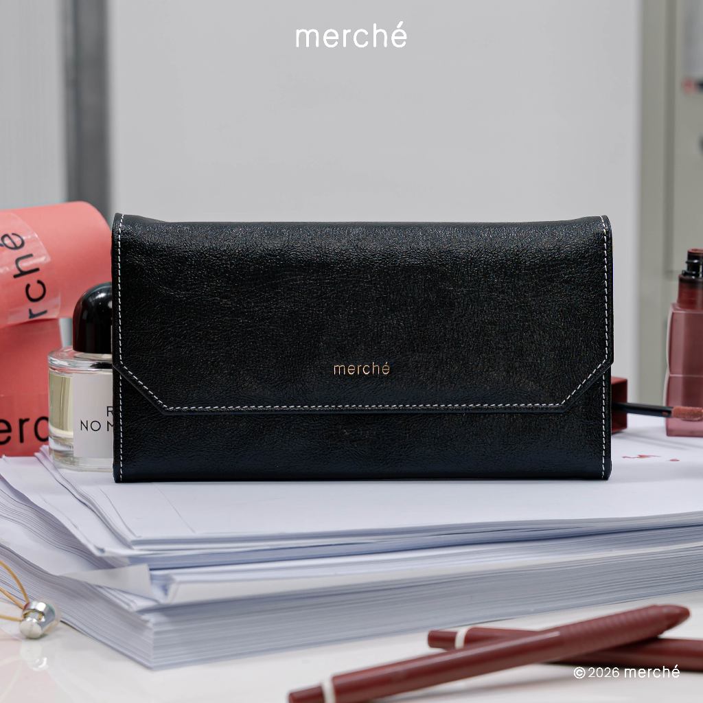 Merche Dompet Wanita Sheryl Long Wallet