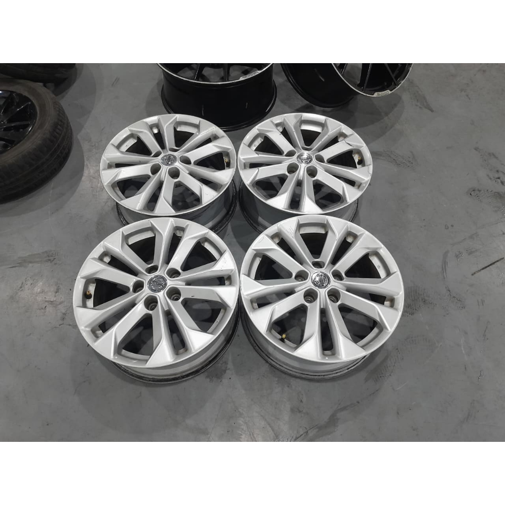 Velg bekas copotan mobil xtrail ring 17 pcd 5x114 second murah velg only