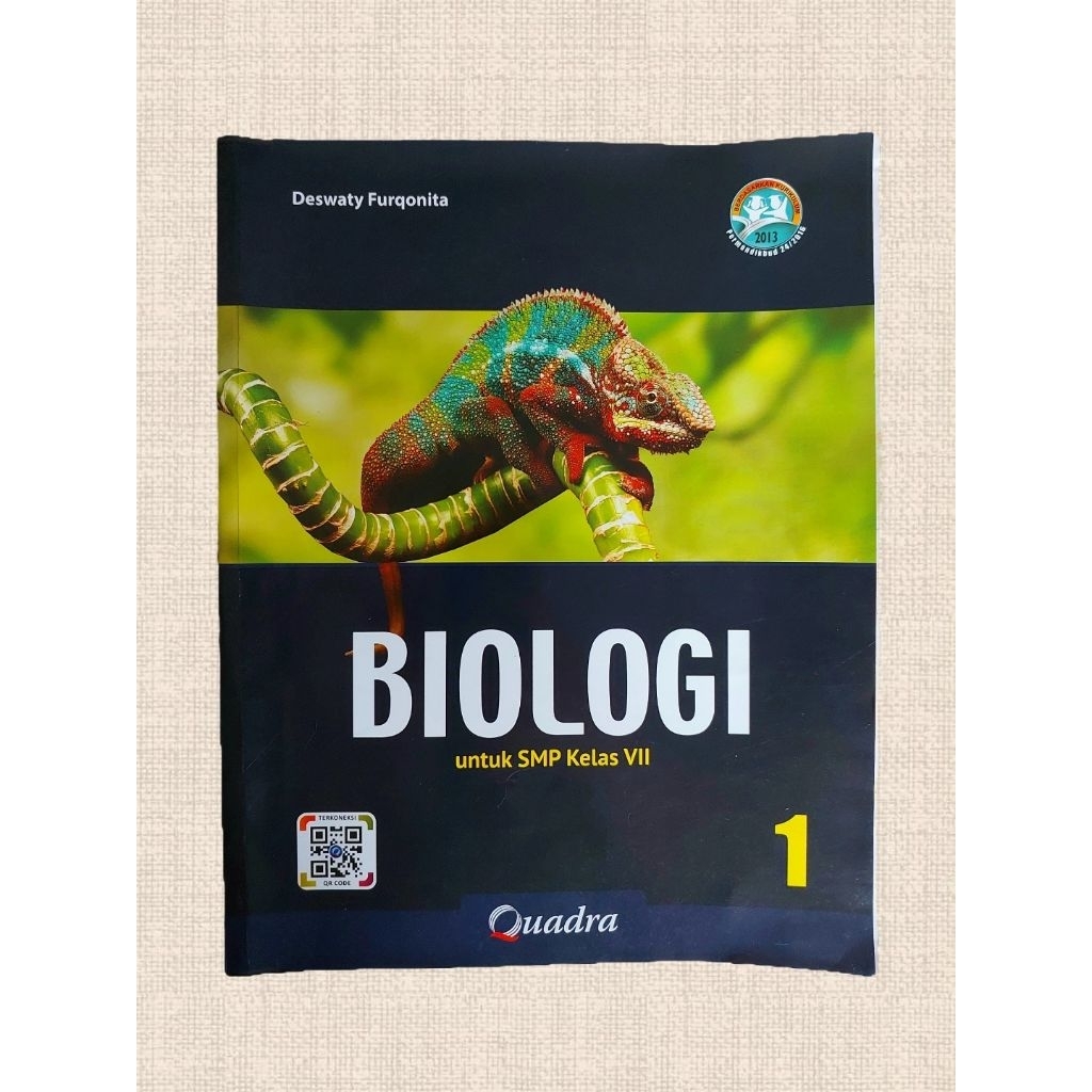 [PRELOVED ORI] Buku Biologi SMP Kelas 7 Quadra