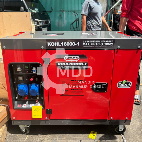 Genset Silent Diesel Proquip KOHL 16000 1 Phase/ KOHL 16000 RZ Dual Phase Genset Silent 10.000 Watt 