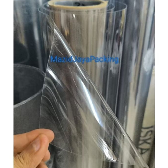 Pvc Mika Rigid Bening/Mika Kaku Bening 0,25mm x 140cm x 100cm