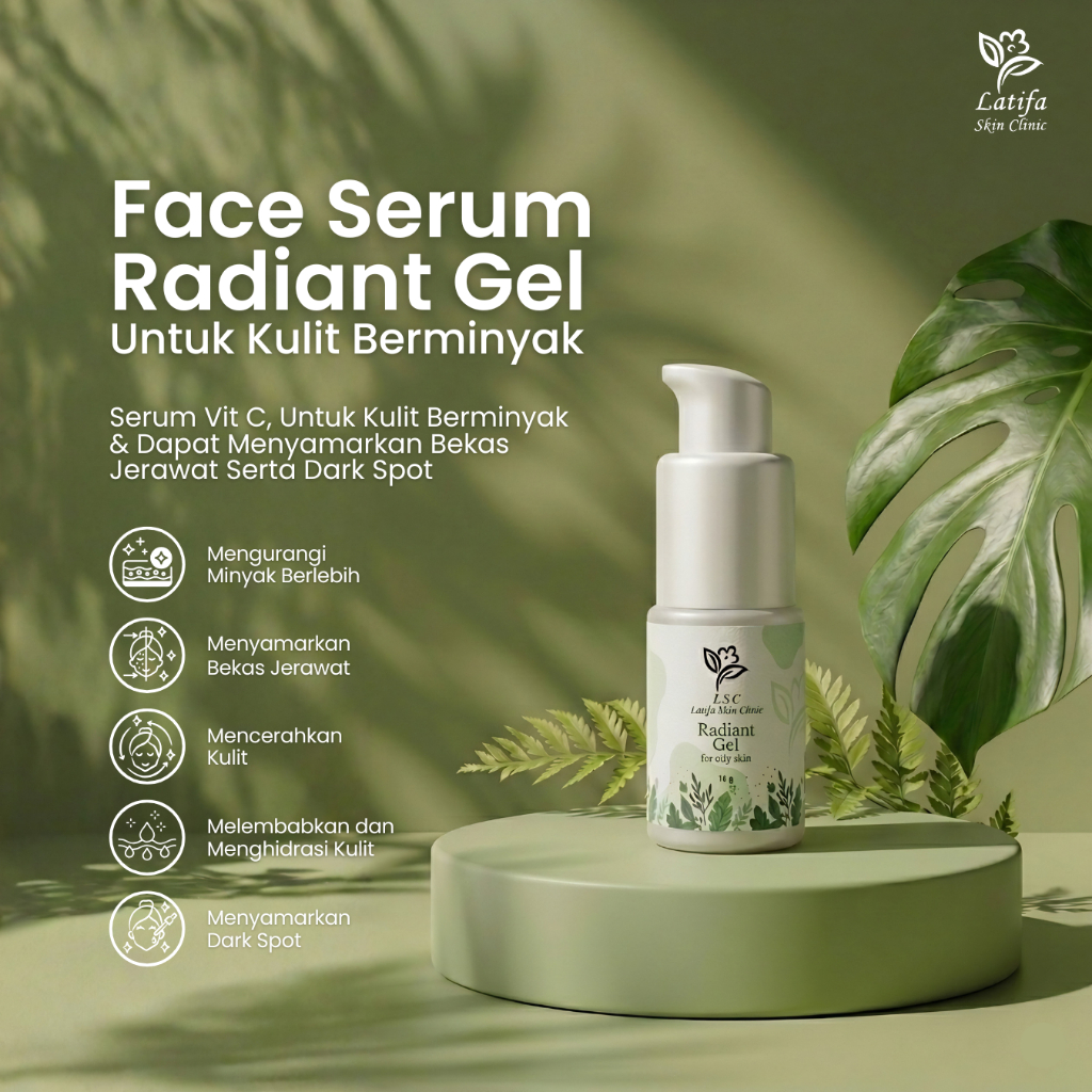 LSC - Latifa Skin Clinic - Serum Whitening Vit C Oily Skin / Dark Spot