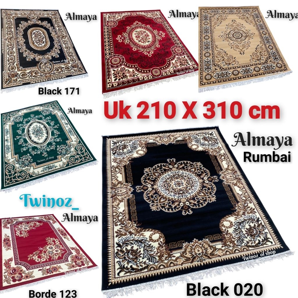 ALMAYA KARPET PERMADANI Uk 210x310cm