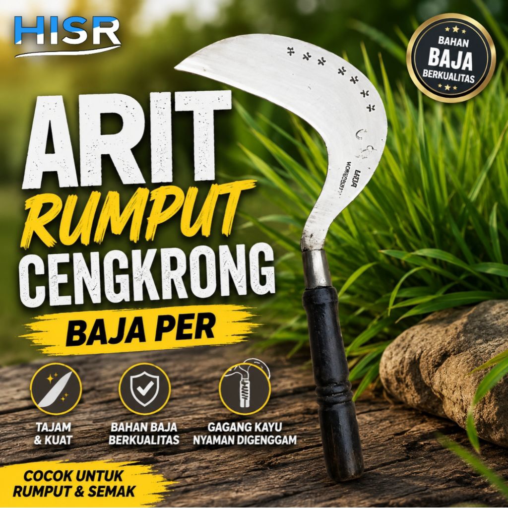 Arit Rumput Cengkrong Baja Per HISR Wonosobo