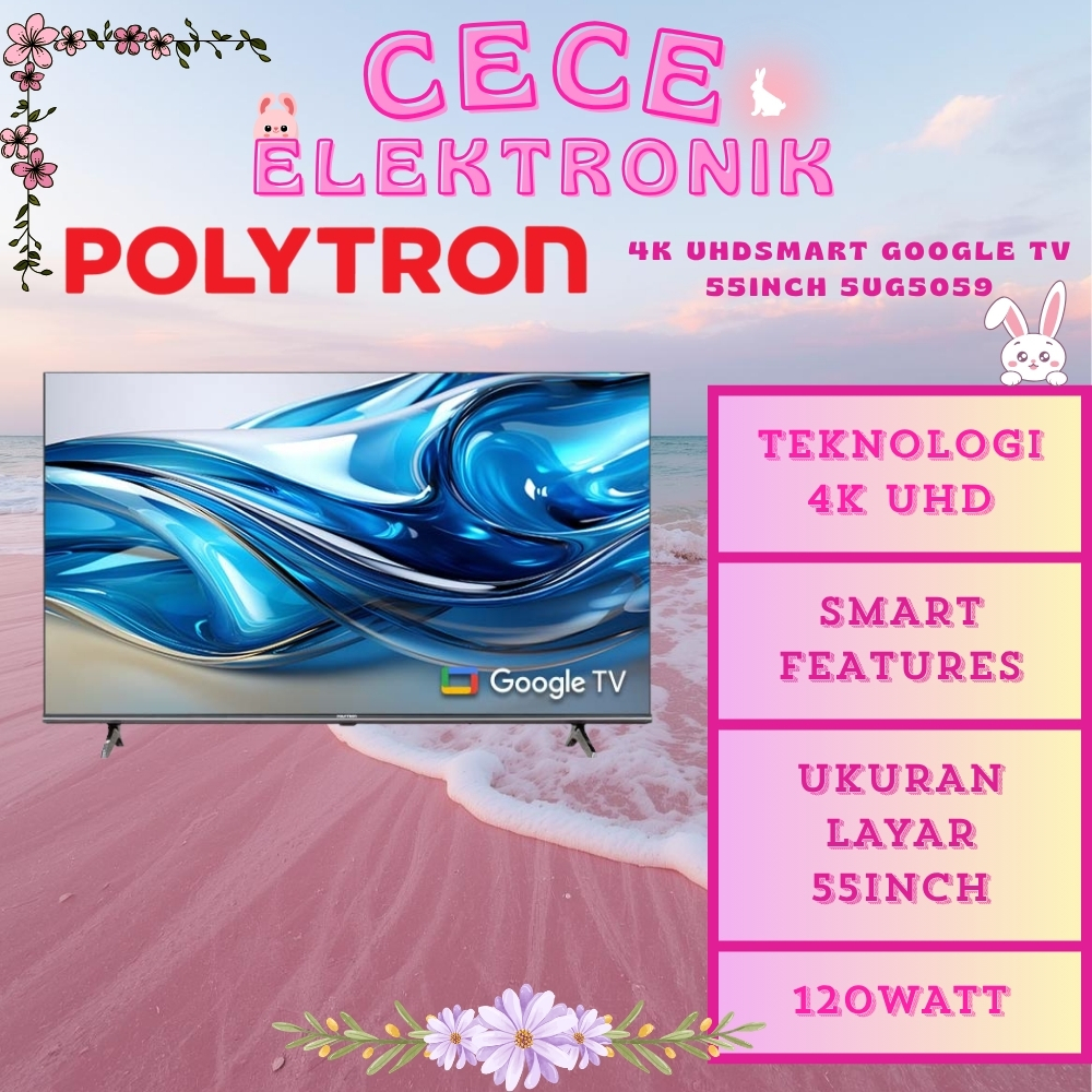 POLYTRON LED 55INCH PLD-55UG5059 GOOGLE TV